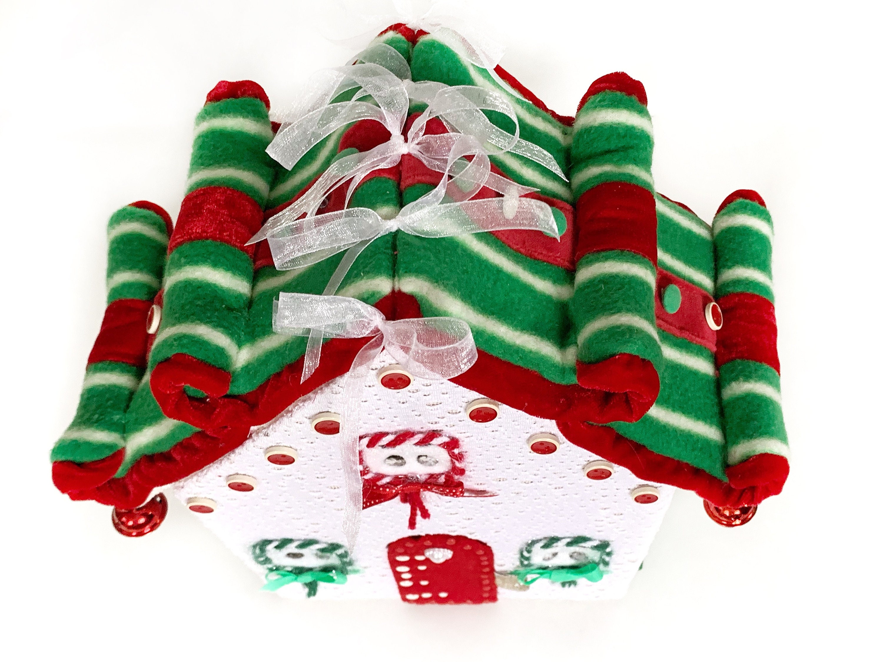 Felt Gingerbread House Pattern Christmas Village Sewing Etsy Australia