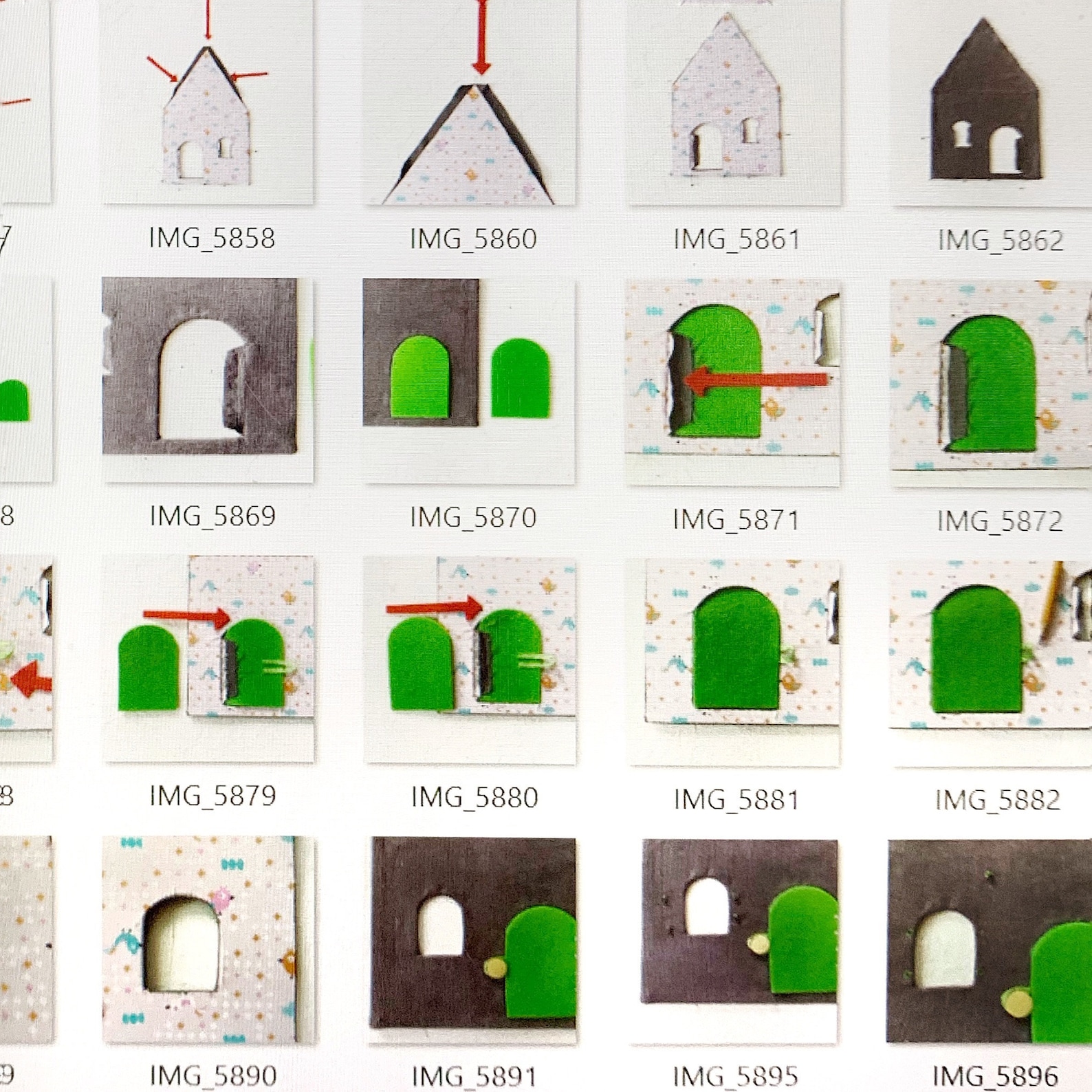 Felt House Sewing Pattern Fairy Felt Play House DIY Sewing Etsy