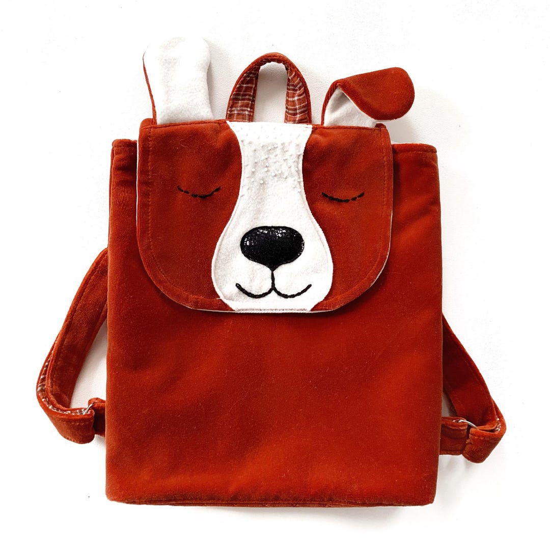 Toddler Backpack Dog Sewing Pattern, Kids Backpack Tutorial - Etsy