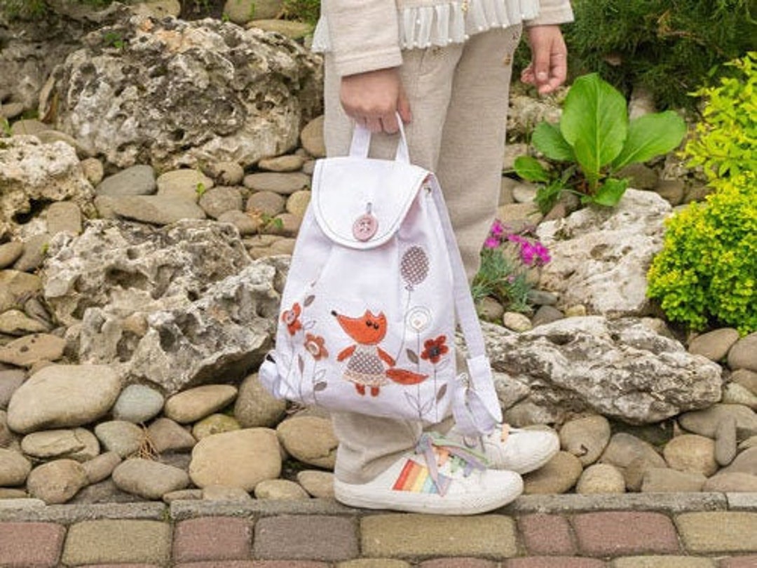 Fox Backpack Sewing Kit DIY Backpack Sewing Project Kit Toddler