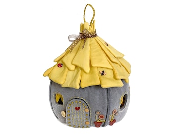 Stay with Ukraine. Stand with Ukraine. Pray for Ukraine.  Bee hive felt house pattern Fairy house Montessori toddler toys