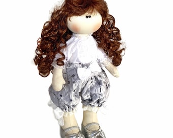 Tilda Rag Doll Sewing Pattern: 17-inch Soft Toy (PDF Pattern)