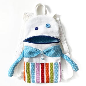 Kit da cucito per zaino mostro Kit fai da te per zaino per bambini piccoli