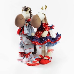 HORSE PATTERN PDF horse doll pattern pdf digital pattern Fabric doll pattern Sewing doll instruction horse sewing pattern horse toy