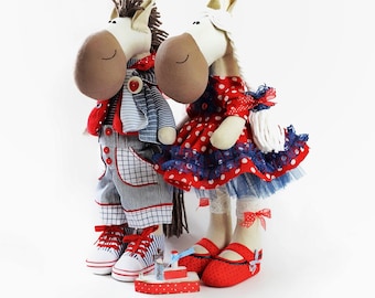 HORSE PATTERN PDF horse doll pattern pdf digital pattern Fabric doll pattern Sewing doll instruction horse sewing pattern horse toy
