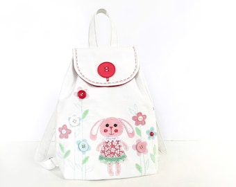 Toddler backpack girl Bunny