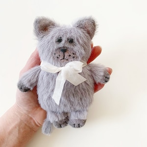 Plush cat sewing pattern Stuffed cat doll pattern PDF stuffed animal pattern