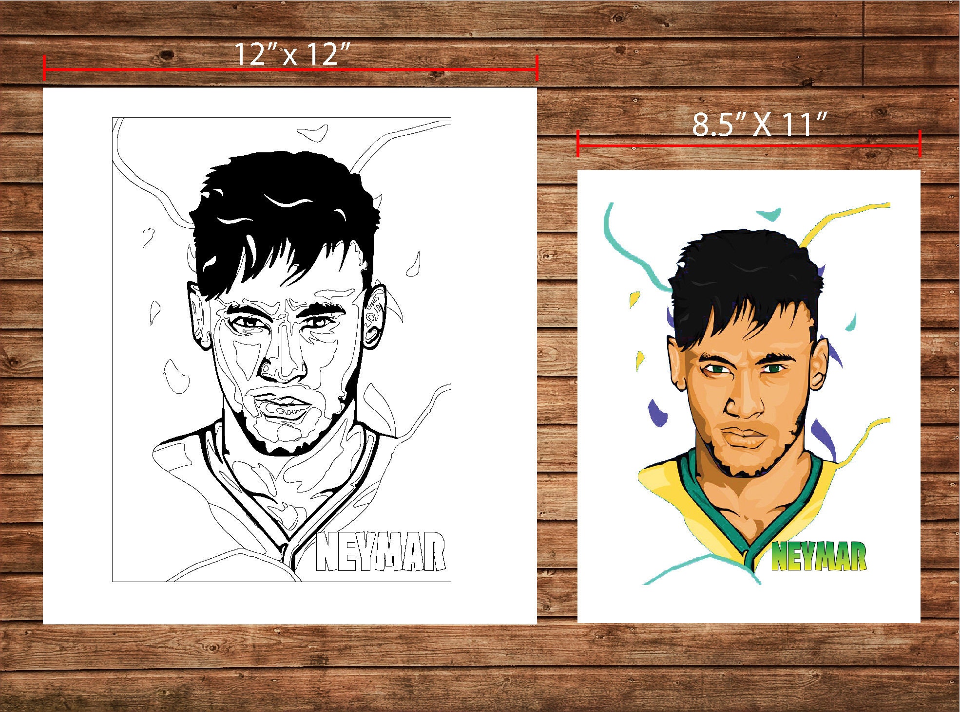 Neymar jr drawing by Mahmoud Madane  No 2072