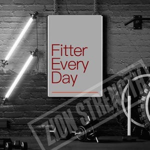 Motivational Gym poster, Fitness Print, Home gym decor, Fitness Printable Wall Art, Dumbbell Print, Minimalist typography, Digital download