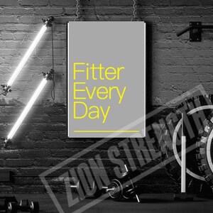 Motivational Gym poster, Fitness Print, Home gym decor, Fitness Printable Wall Art, Dumbbell Print, Minimalist typography, Digital download