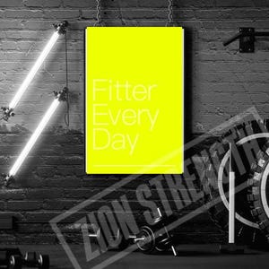 Motivational Gym poster, Fitness Print, Home gym decor, Fitness Printable Wall Art, Dumbbell Print, Minimalist typography, Digital download