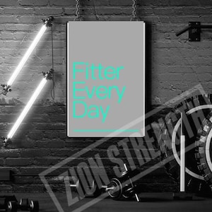 Motivational Gym poster, Fitness Print, Home gym decor, Fitness Printable Wall Art, Dumbbell Print, Minimalist typography, Digital download