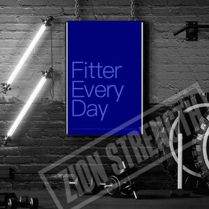 Motivational Gym poster, Fitness Print, Home gym decor, Fitness Printable Wall Art, Dumbbell Print, Minimalist typography, Digital download