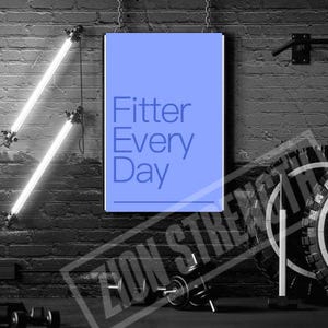 Motivational Gym poster, Fitness Print, Home gym decor, Fitness Printable Wall Art, Dumbbell Print, Minimalist typography, Digital download
