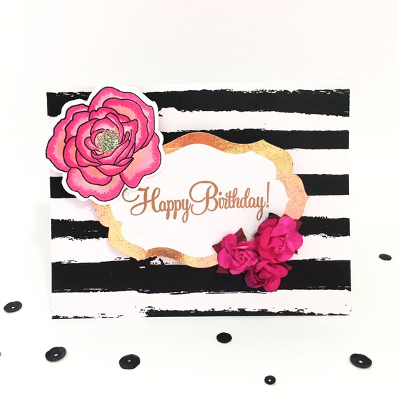 Elegant 44 Kate Spade Happy Birthday Card