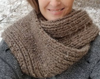 Chunky Thick and Cozy Wool Blend Scarf