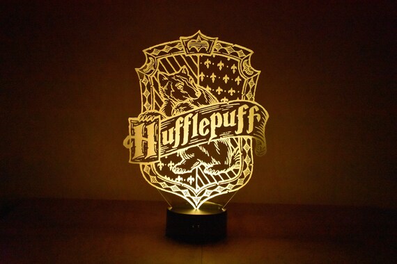 Potter Settings Lamp 16 Hufflepuff Led 5 Inspired Colorsamp; Harry W xBWCerdo