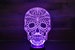 Personalized Sugar Skull LED sign perfect as a gift for a Halloween!!! Place in Man caves, bars, garages, desks or kids room. 