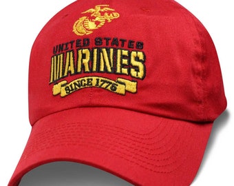 Marine Dad Hat - Etsy