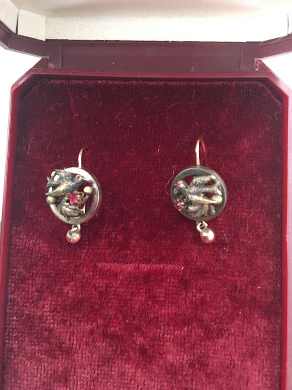 Antique victorian earrings