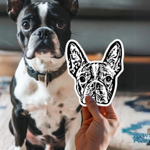 Custom Pet Sticker Using Your Pet Photo Custom Dog Sticker Custom Cat Sticker Custom Dog Decals Dog Stickers for Cars Dog Decals for Cars