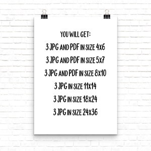 Love Grows Best in Little Houses Set of 3 Prints Printable, Monochrome ...