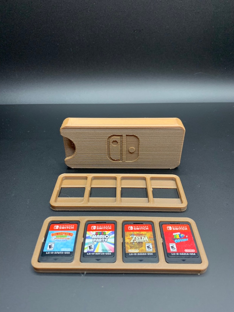Nintendo Switch Game Cartridge Holder Holds 8 Games Etsy