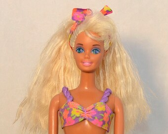 barbie blonde hair color