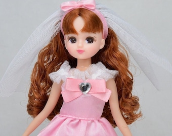 Poupée Licca-chan Takara Licca-chan et son petit ami Isamu-kun, vintage