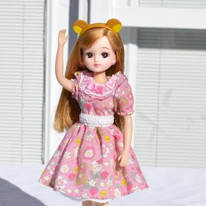 Takara Licca-chan doll, Licca Bear Collaboration, Japan Import