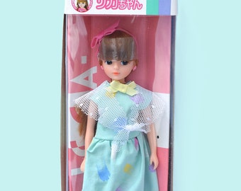 Takara Licca-chan Feminine Dress doll, 1984 3rd Gen. US Seller, Made
