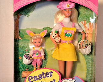 easter egg hunt barbie and kelly