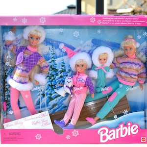 Winter Fun Barbie Etsy