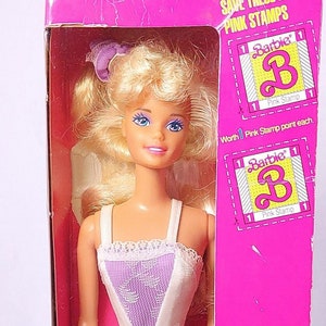 Fashion Play Barbie doll, 1990 Vintage Mattel #9629 New in box, Collectible 90s doll