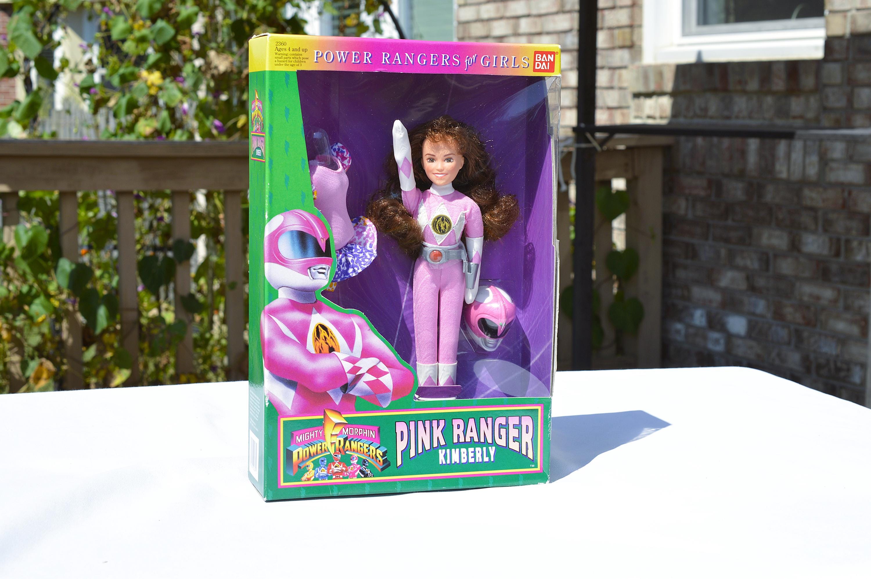 ベルギー人形 Power Rangers for Girls, Pink KIMBERLY Doll 1994 Bandai NIB - Etsy