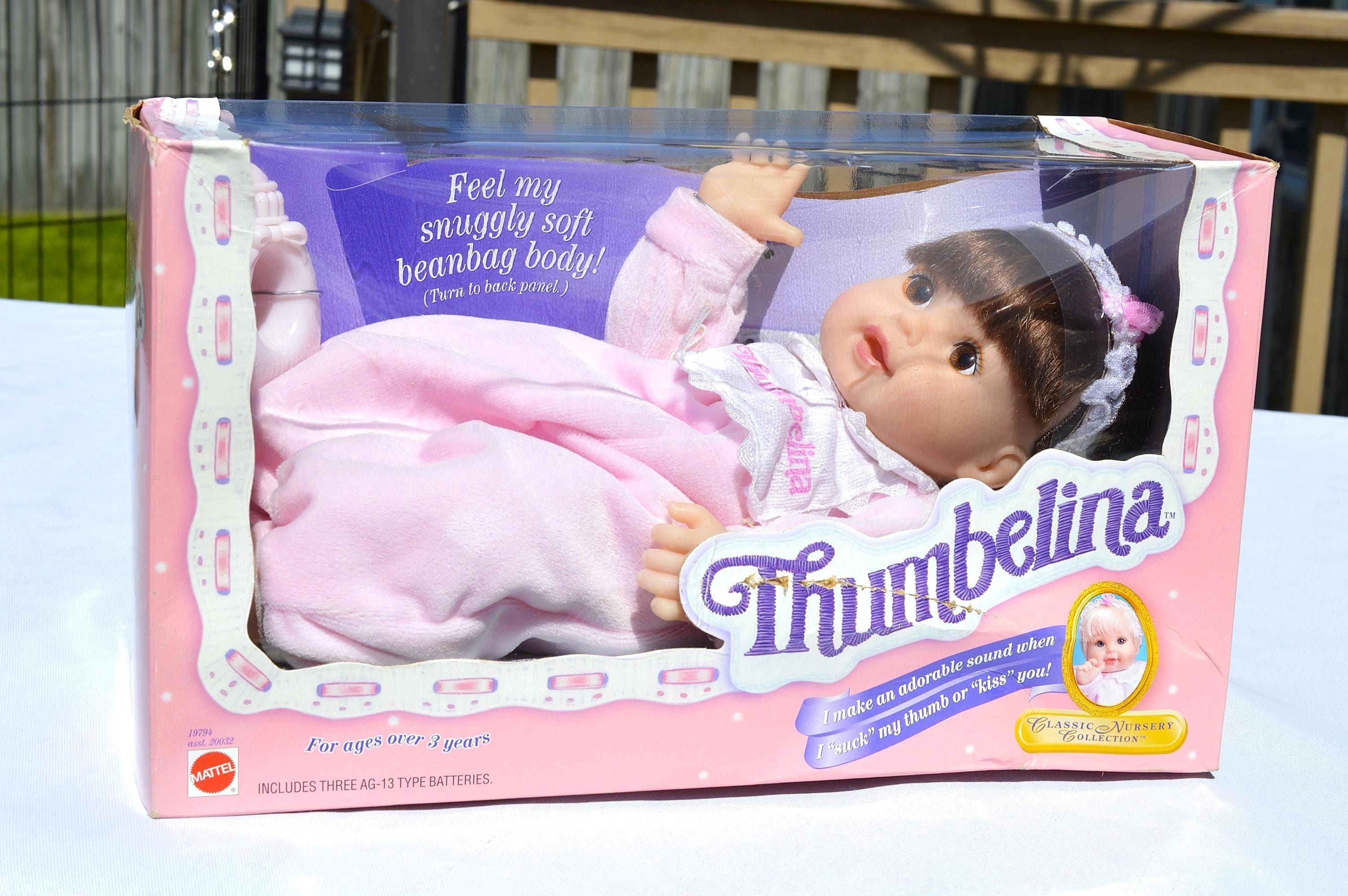 Mattel Thumbelina Baby Doll: 1997 Classic Nursery Collection