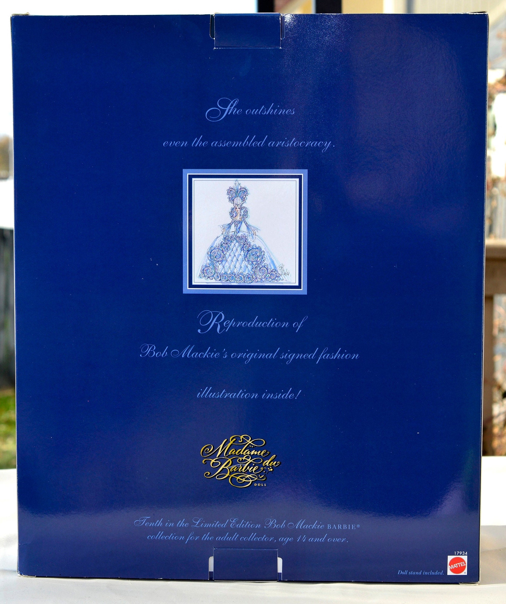 Madame Du Barbie Doll, Bob Mackie Designer, Mattel 1997
