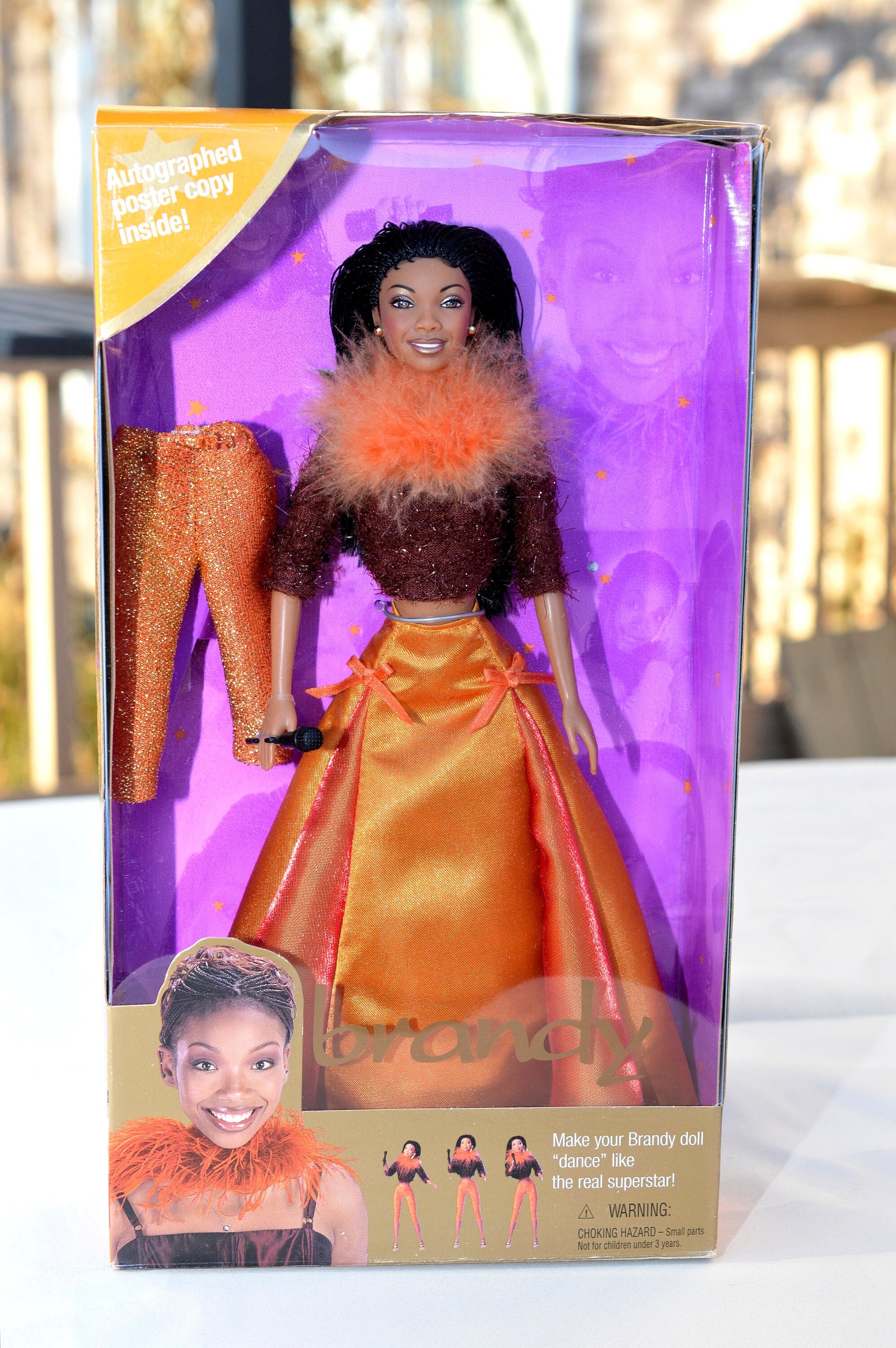 Brandy Superstar Barbie Doll, Brandy Norwood, 1999 Mattel TV