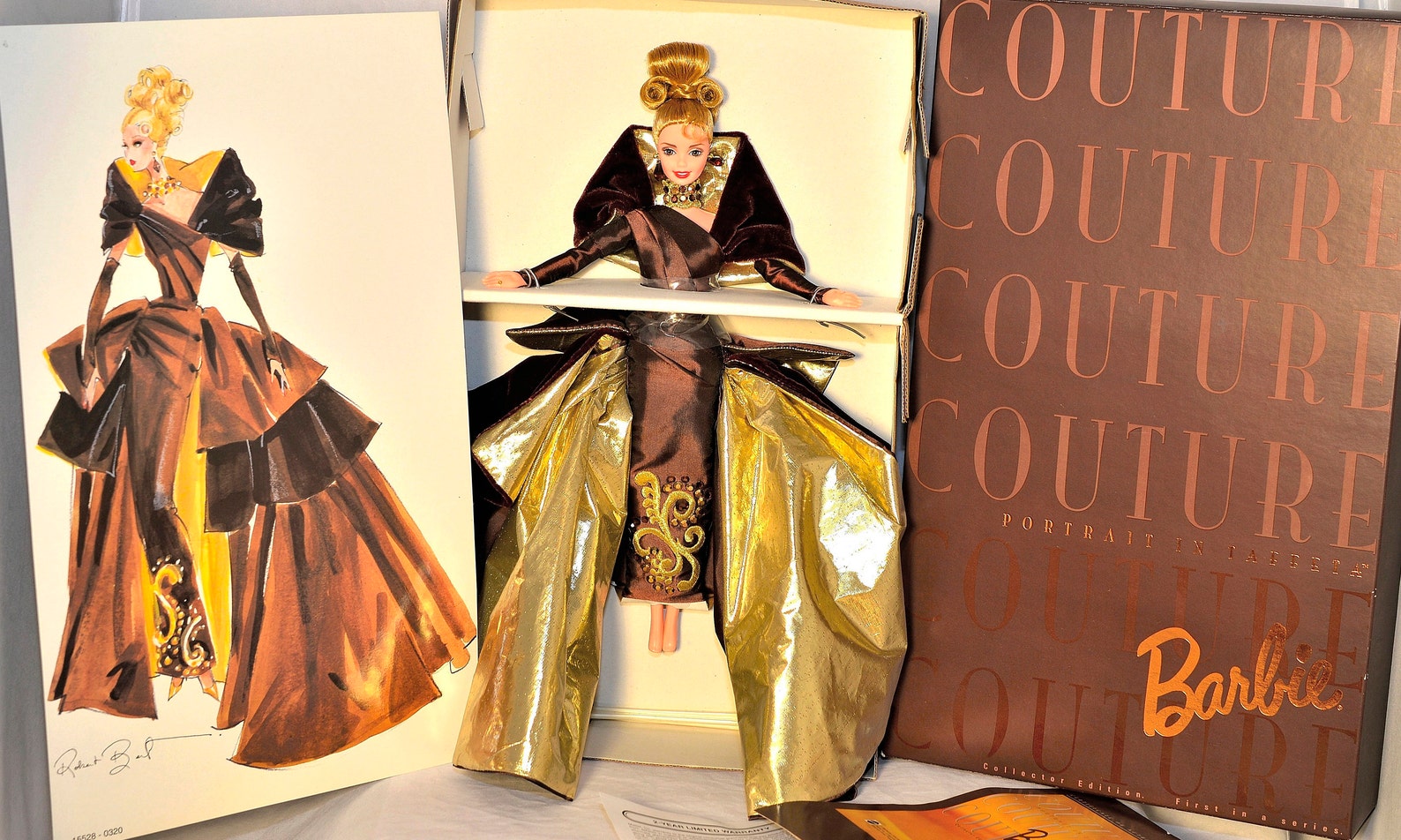 barbie couture a portrait in taffeta