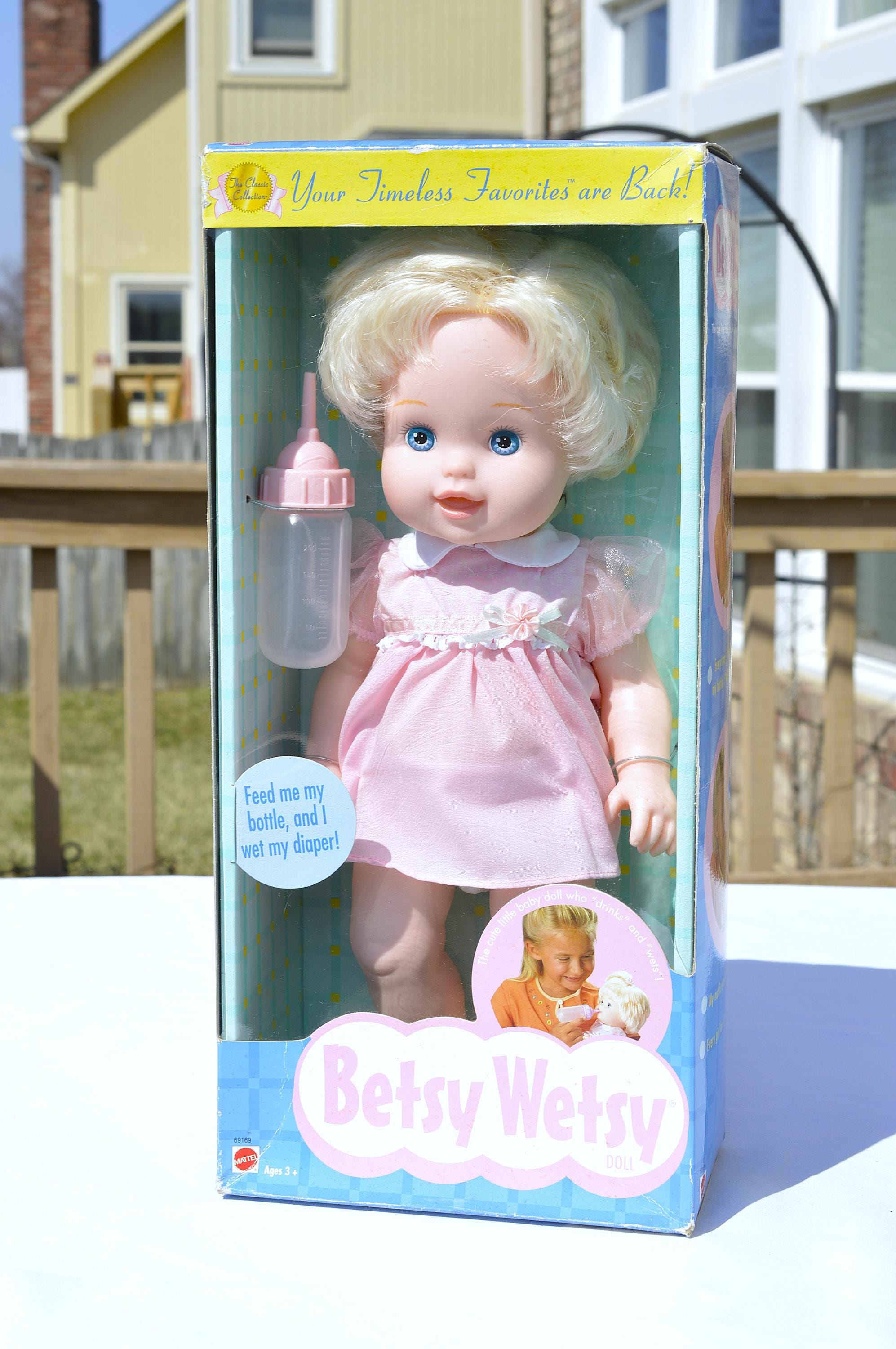 Ideal Betsy Wetsy Doll Damage Eye Hard Plastic Head Vinyl