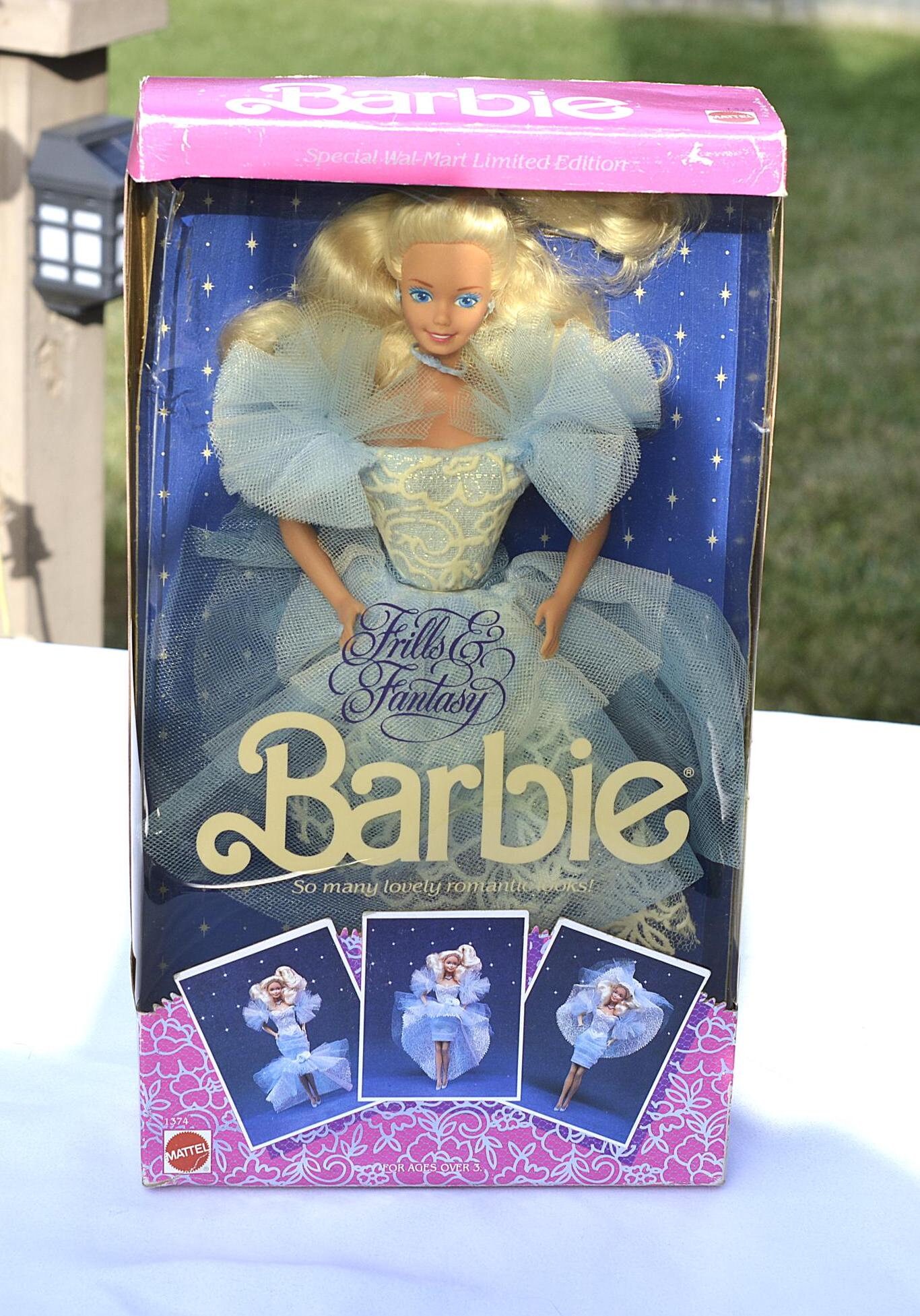 Barbie Frills & Fantasy 1988 - Collection Mattel NRFB - Poupée Vintage Chine