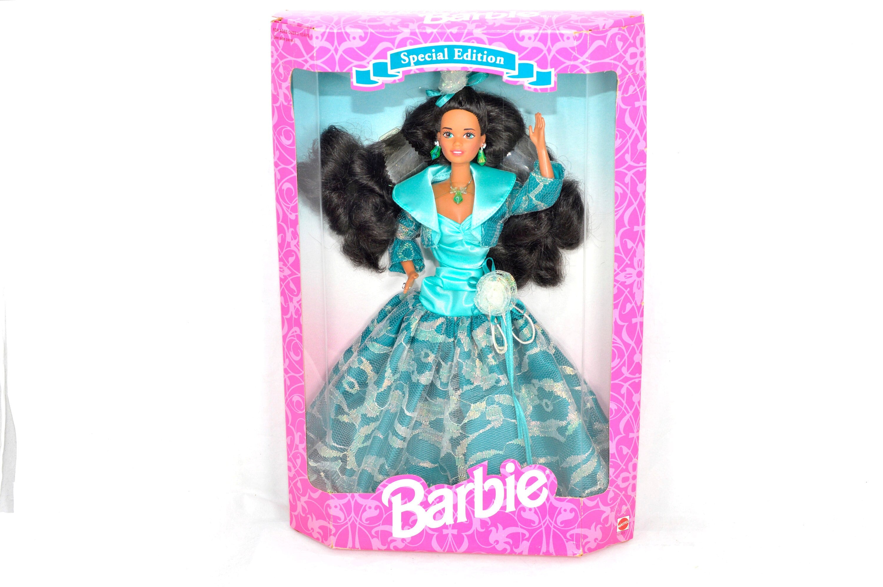 Emerald Elegance Barbie Doll, African American, Special