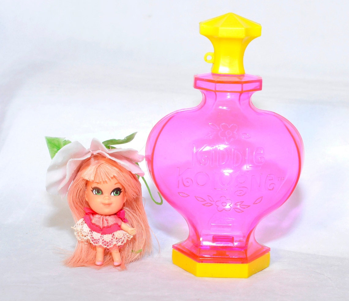Liddle Kiddles Kologne Sweet Pea Perfume Bottle & doll Vintage Etsy