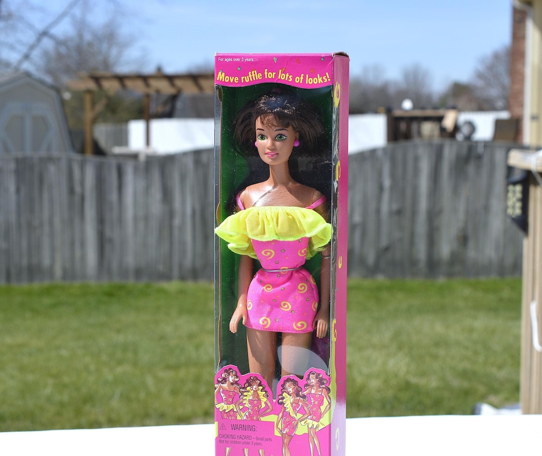 Barbie Ruffle Fun 1994 Ruffle Fun Barbie, TERESA Doll, NIB - Etsy