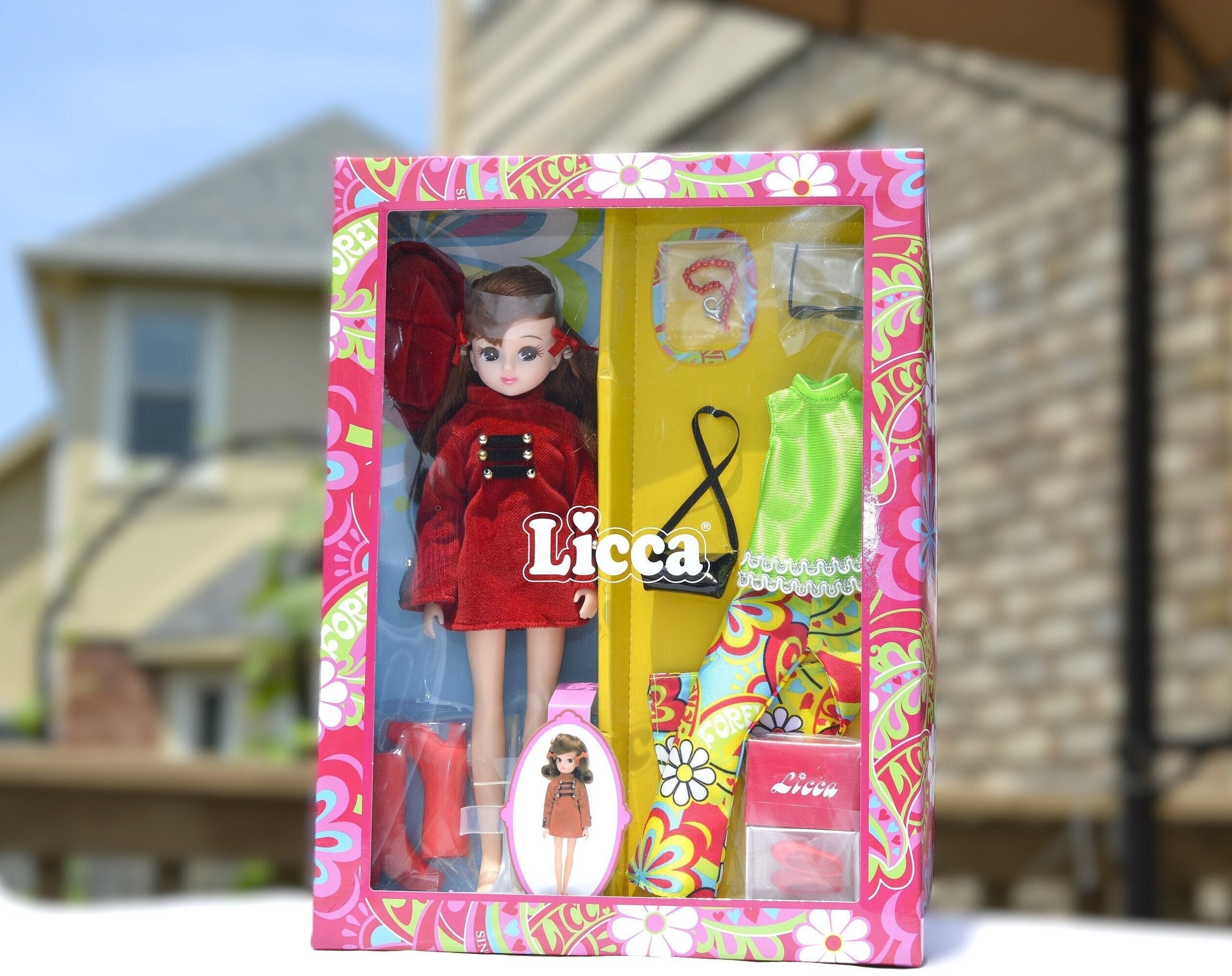 Licca Chan 50th Anniversary Doll: 1967 Reproduction Gift Set - Etsy