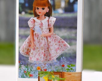 Takara Licca-chan Feminine Dress doll, 1984 3rd Gen. US Seller, Made