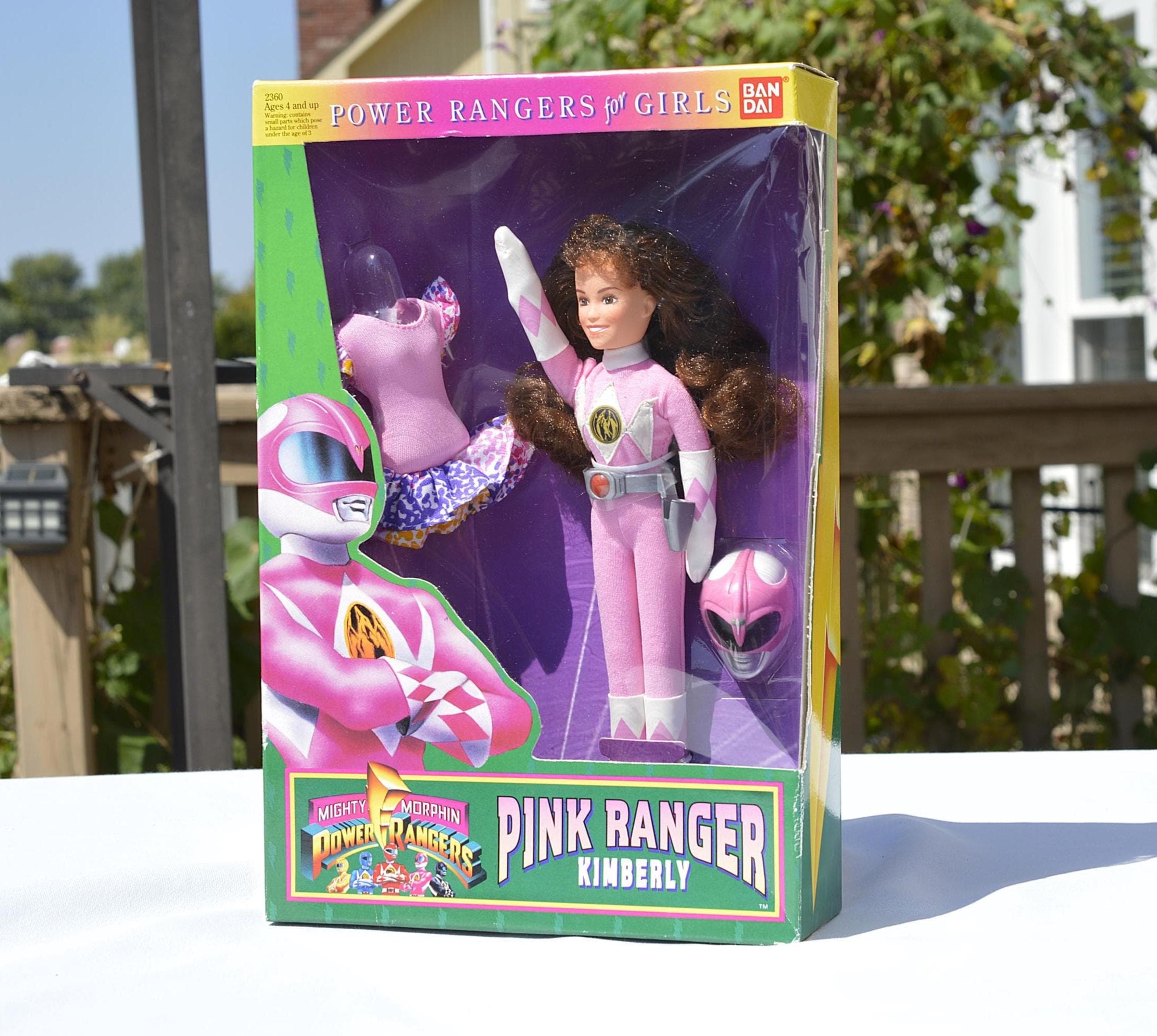 Power Rangers for Girls, Pink Ranger KIMBERLY Doll 1994 Bandai NIB - Etsy