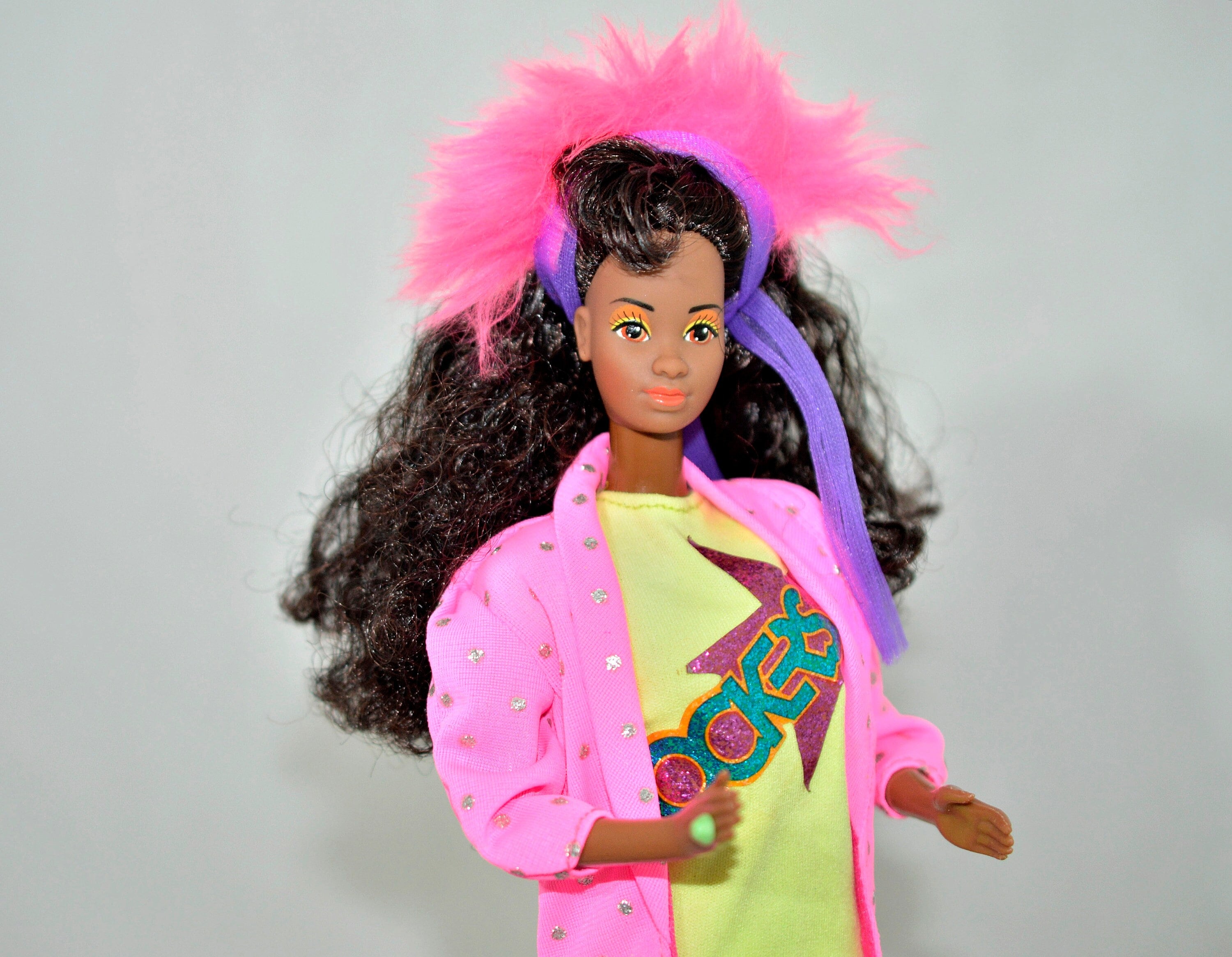 Barbie and the Rockers Dee Dee Doll Dancing Action Vintage Mattel 1986 African American 80s Superstar Era Barbie Doll Etsy UK