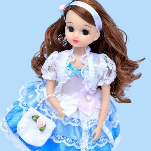 Takara Licca-chan Kimono Doll NIB Brunette 1987 Japan Import Takara Licca-chan Kimono Doll NIB Brunette 1987 Japan Import