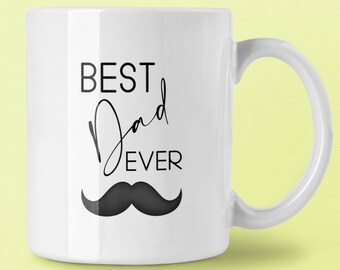 La mejor taza de café de papá. Regalo para papá, taza del Día del Padre, taza de café para papá, taza de café para papá, taza para papá, taza para papá, taza para papá